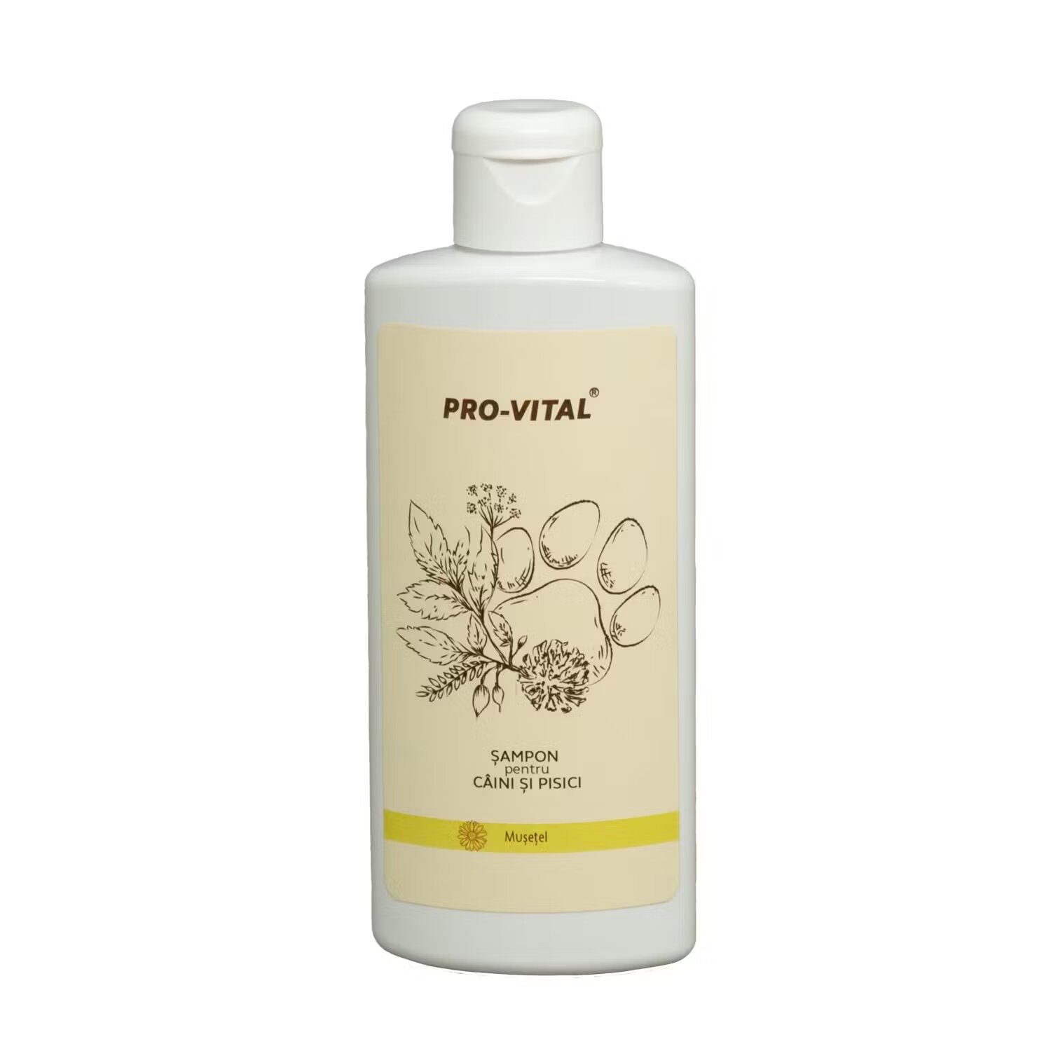 Pro Vital Sampon cu Musetel caini si pisici 200 ml