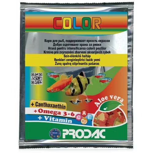 Prodac Hrana pentru pesti Color 12 g
