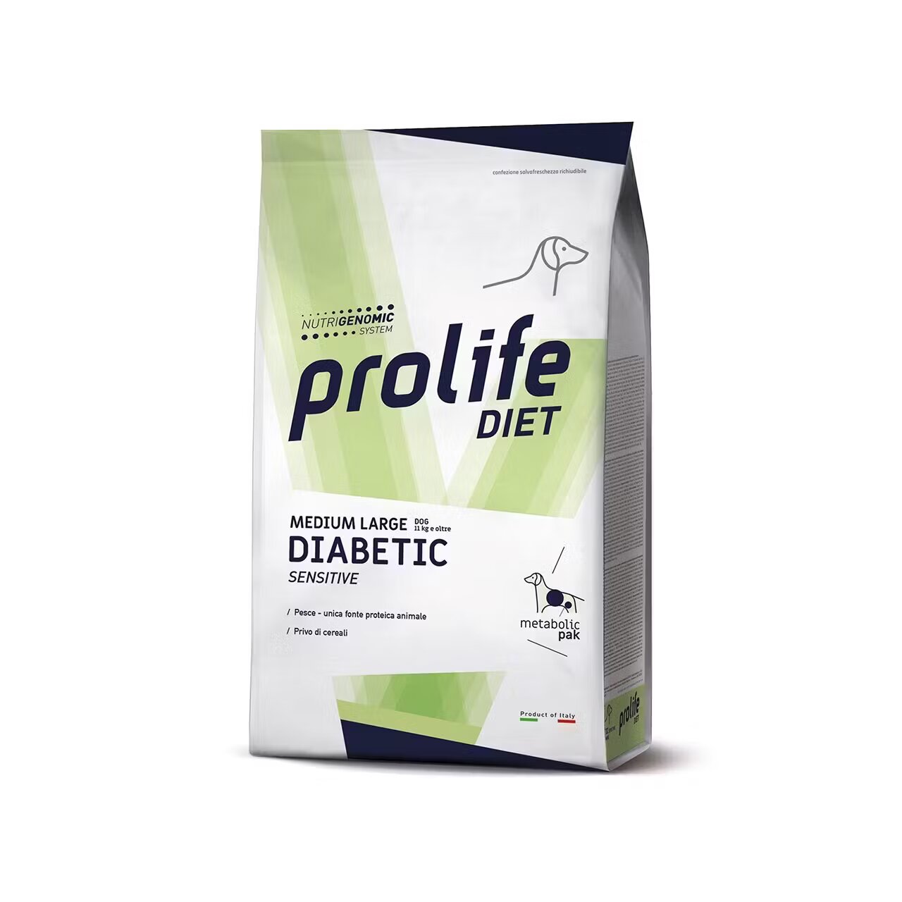 Prolife Dieta veterinara caini Vet Diabetic Sensitive Medium & Large 8 kg