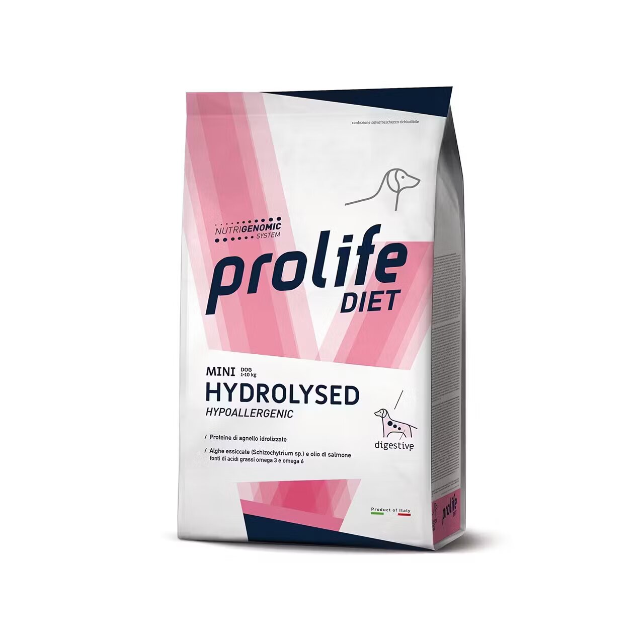 Prolife Dieta veterinara caini Vet Hypoallergenic Hydrolyzed Miel Mini 1.5 kg