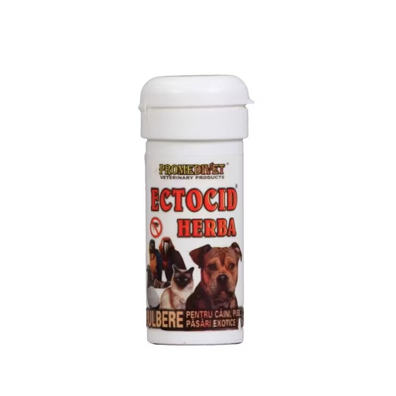 Promedivet Pudra Antiparazitara Ectocid Herba 10 g