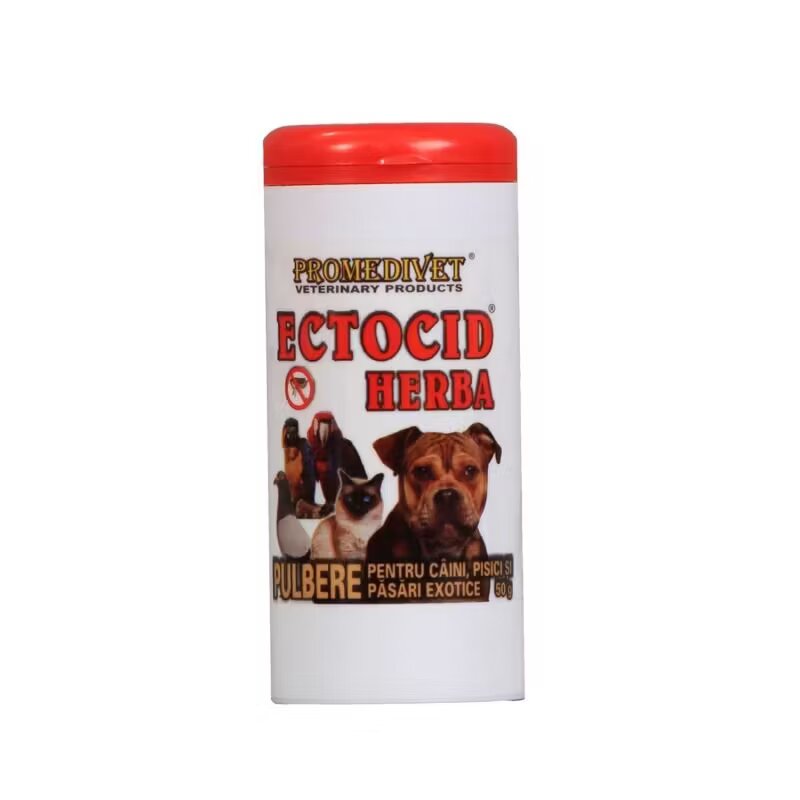 Promedivet Pudra Antiparazitara Ectocid Herba 50 g