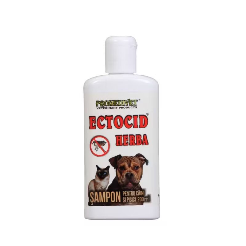 Promedivet Sampon Ectocid Herba antiparazitar 200 ml
