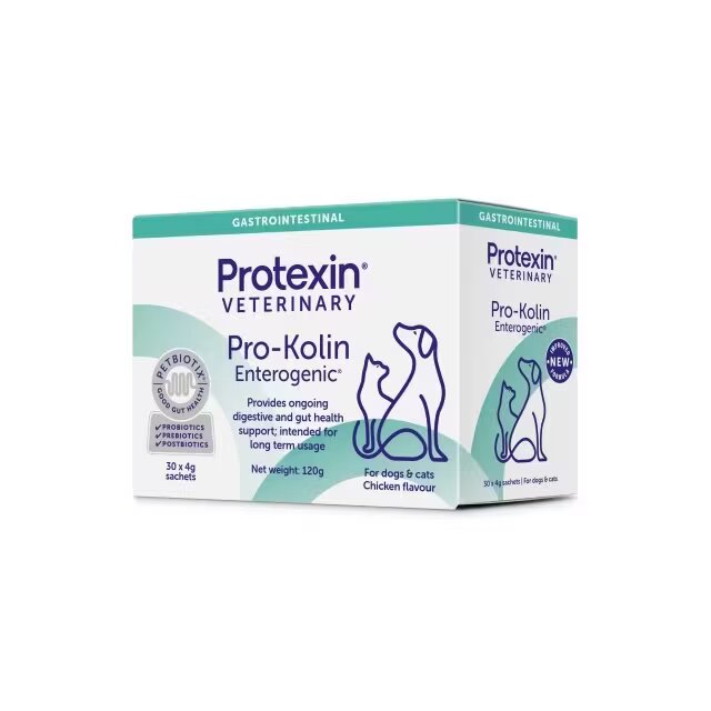 Protexin Vet Pro-Kolin Enterogenic supliment alimentar 30 plicuri