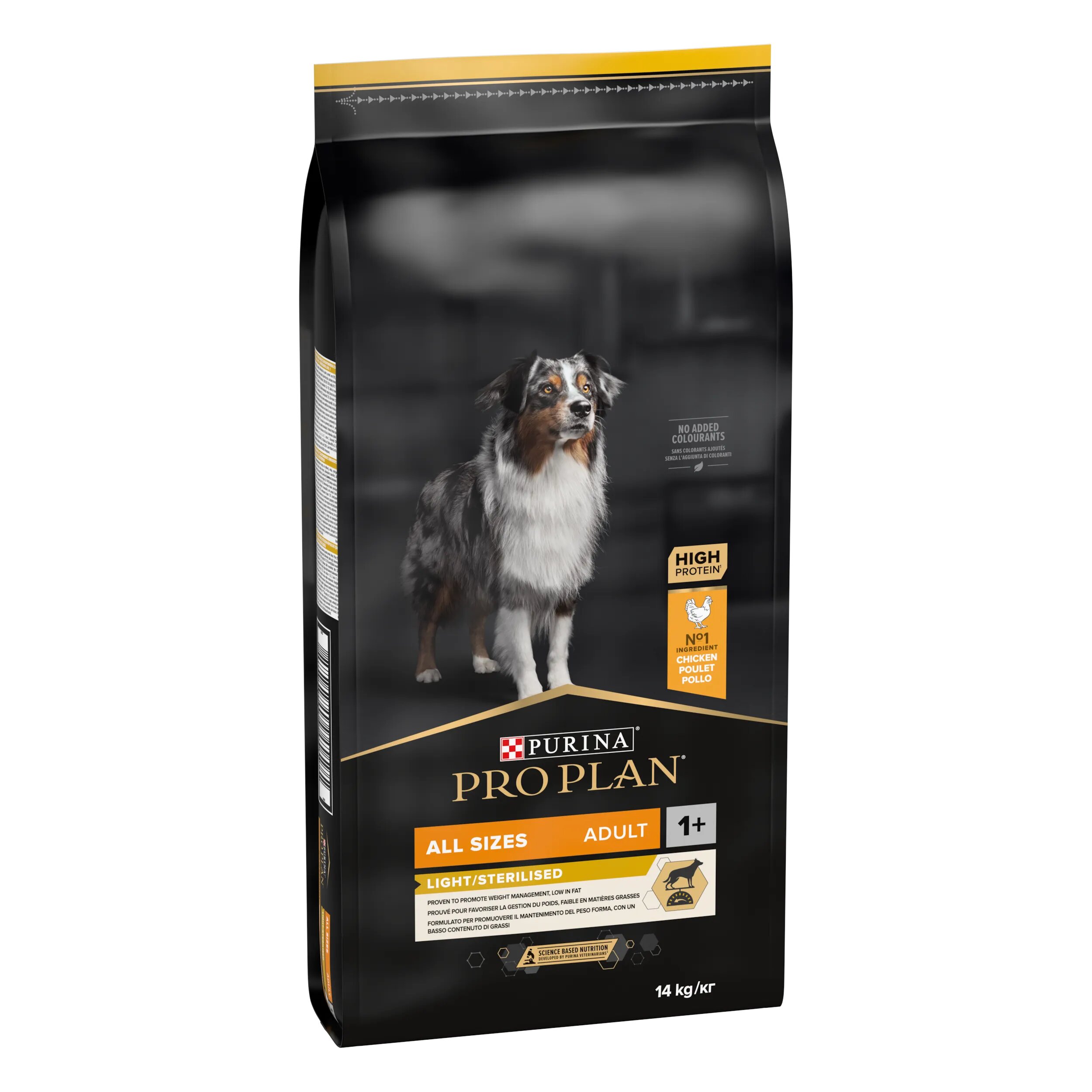 Purina Pro Plan ADULT Light Sterilised Toate Taliile Pui 14 kg