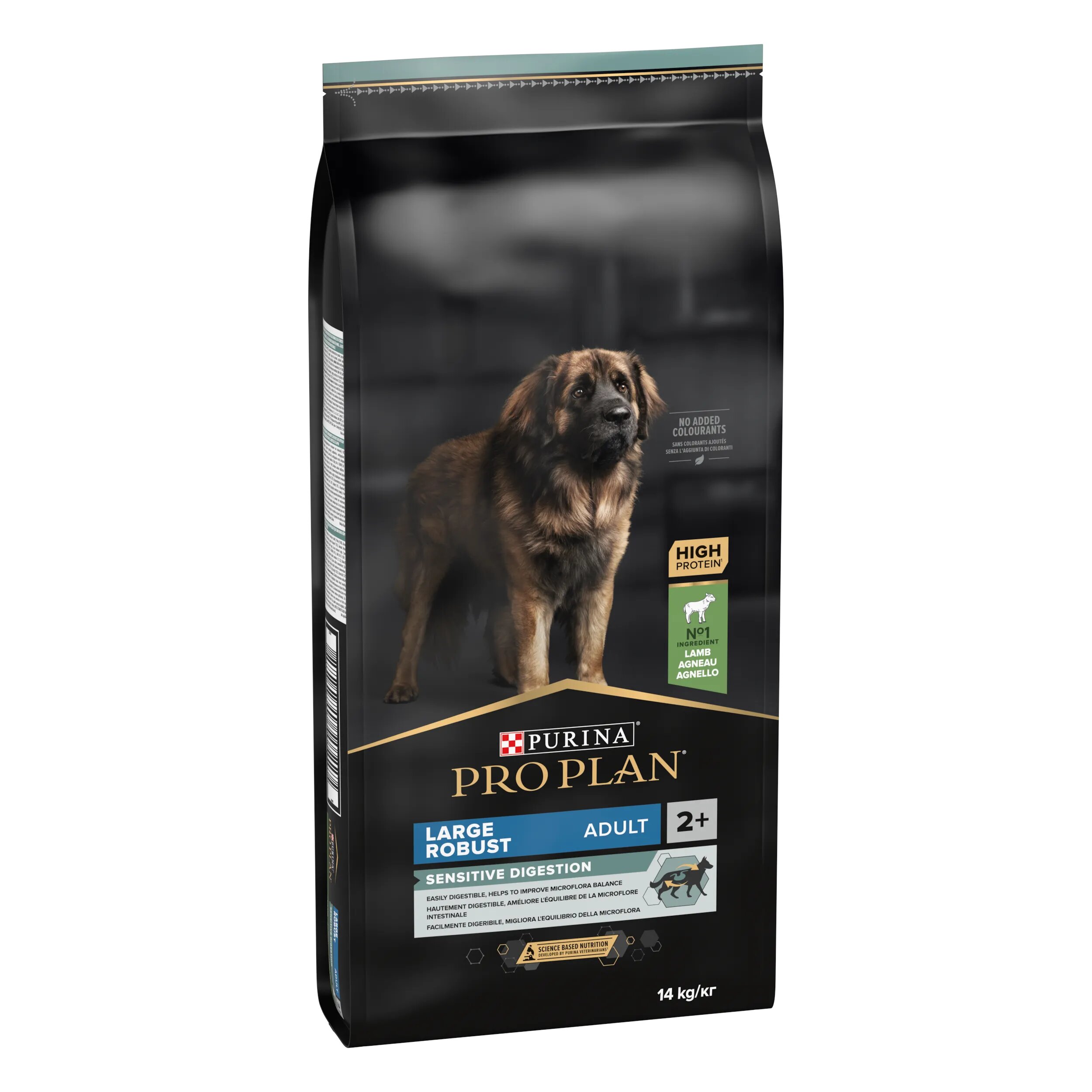 Purina Pro Plan ADULT Sensitive Digestion Talie Mare Robustă Miel 14 kg