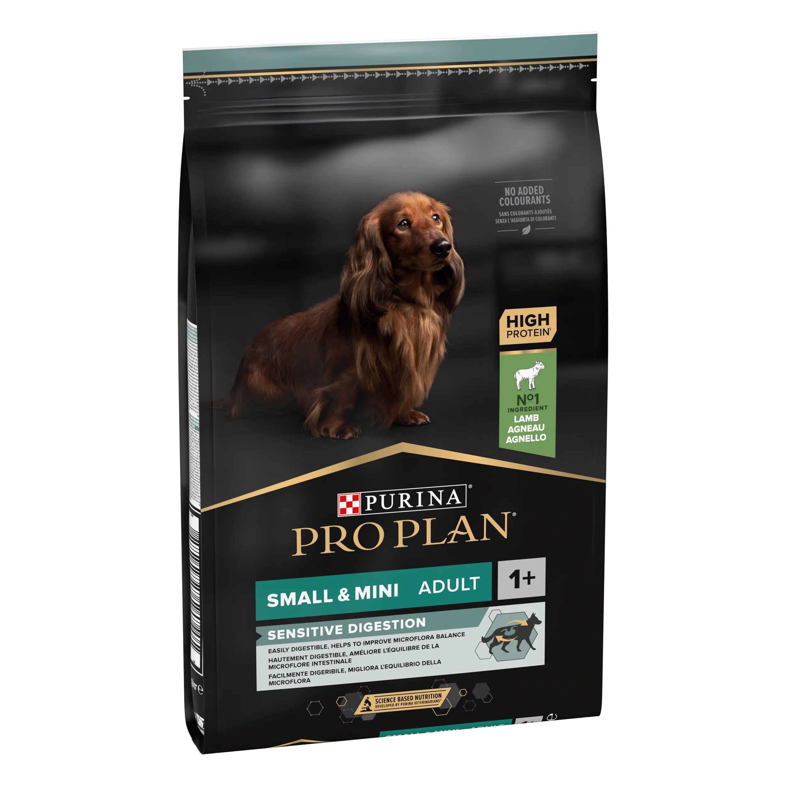 Purina Pro Plan ADULT Sensitive Digestion Talie Mică și Foarte Mică Miel 7 kg