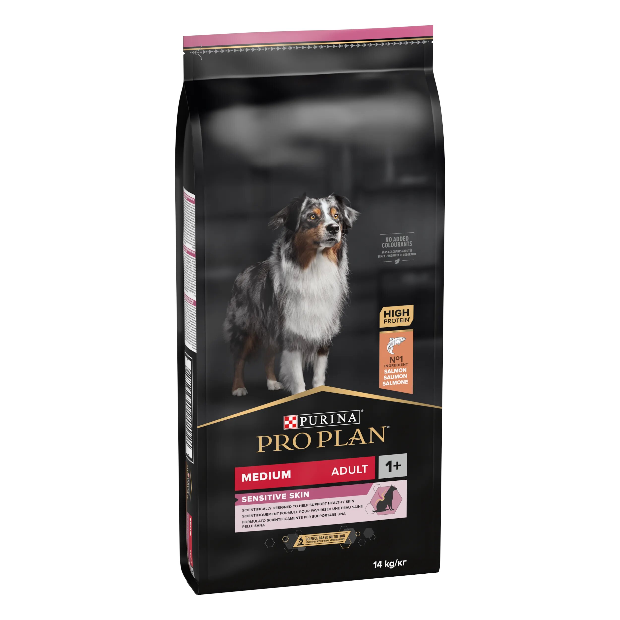 Purina Pro Plan ADULT Sensitive Skin Talie Medie Somon 10 kg