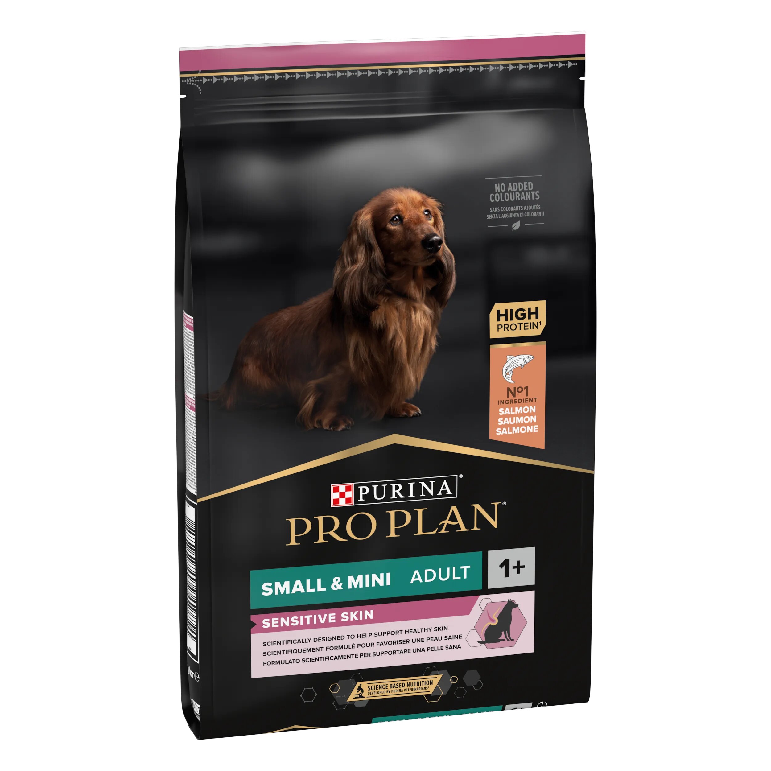 Purina Pro Plan ADULT Sensitive Skin Talie Mică și Foarte Mică Somon 7 kg