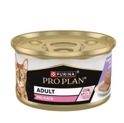 Purina Pro Plan Cat Wet Can Adult Delicate 85 g