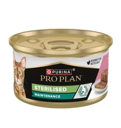 Purina Pro Plan Hrana umeda pisici ​ Adult Cat Sterilised Maintenance Somon 85 g