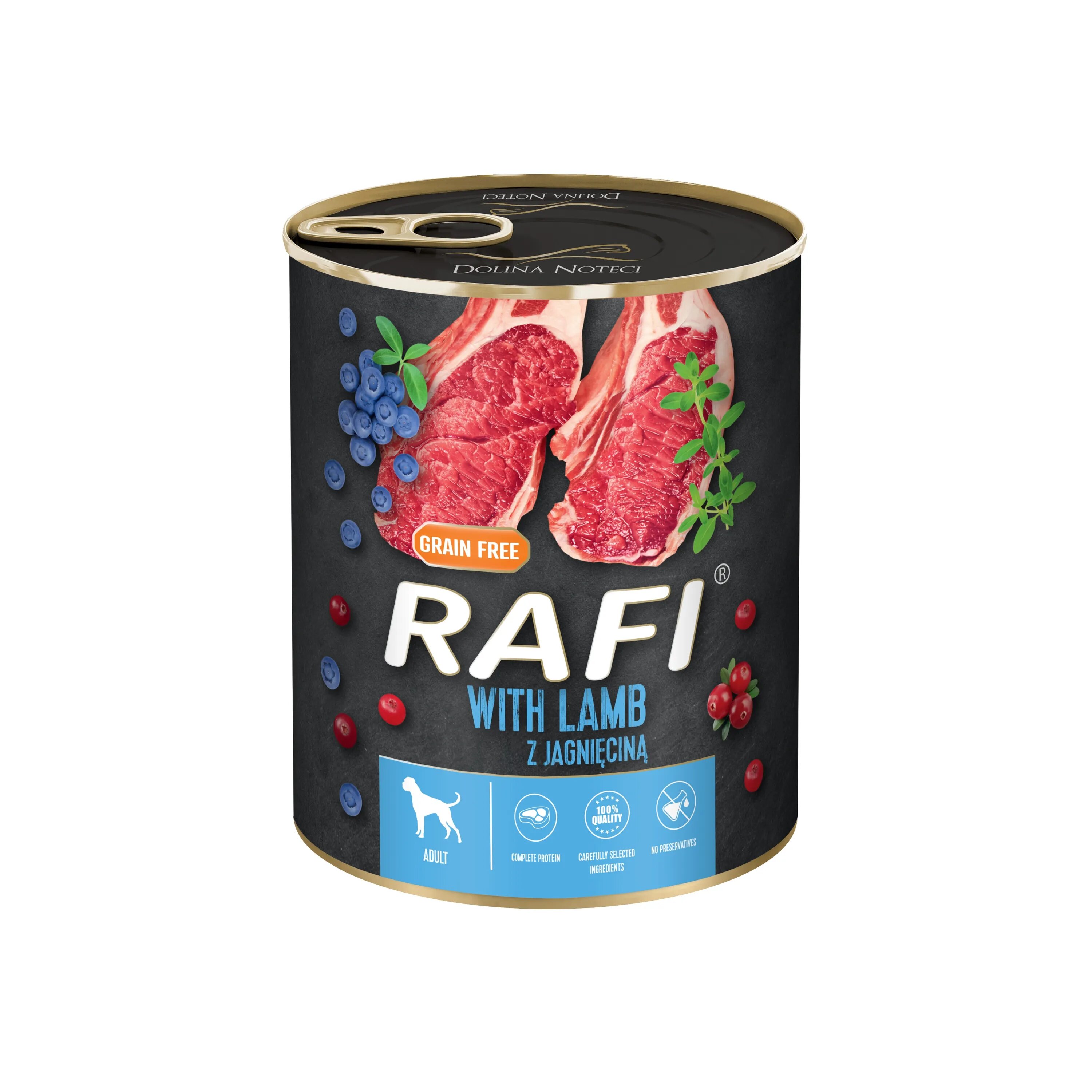 Rafi Hrana Umeda Caini Dog Miel si Afine 800 g