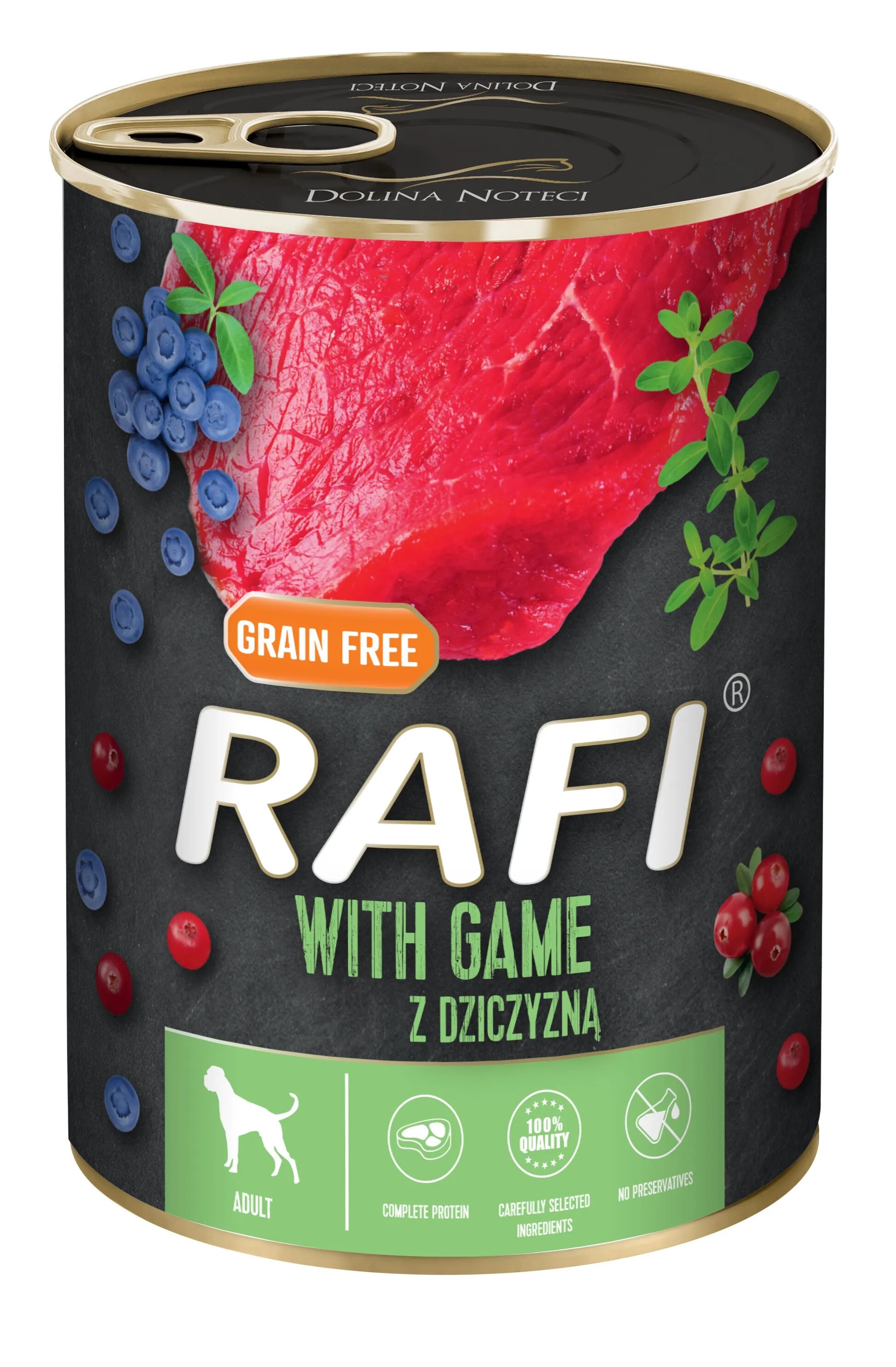 Rafi Hrana Umeda Caini Dog Vanat si Afine 400 g
