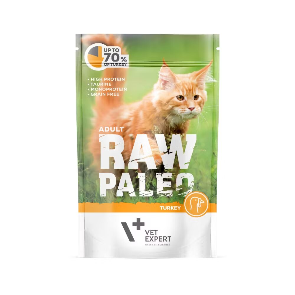 Raw Paleo Cat Adult Curcan 100 g