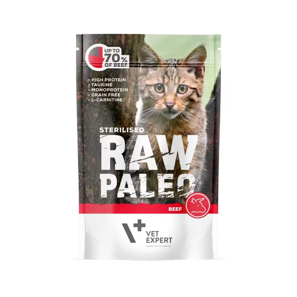 Raw Paleo Cat Sterilised Vita 100 g