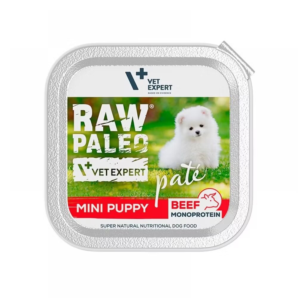 Raw Paleo Pate Beef Mini Puppy 150 g