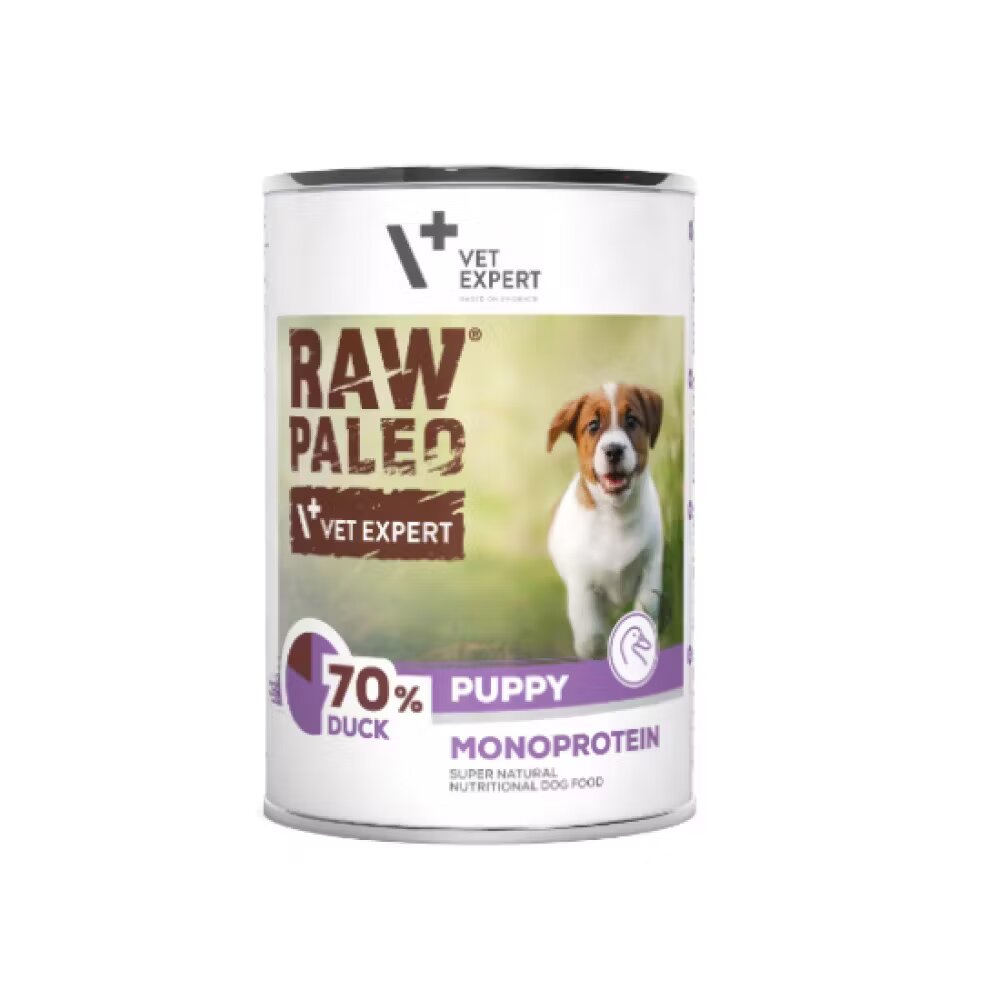 Raw Paleo Puppy Carne Rata 400 g