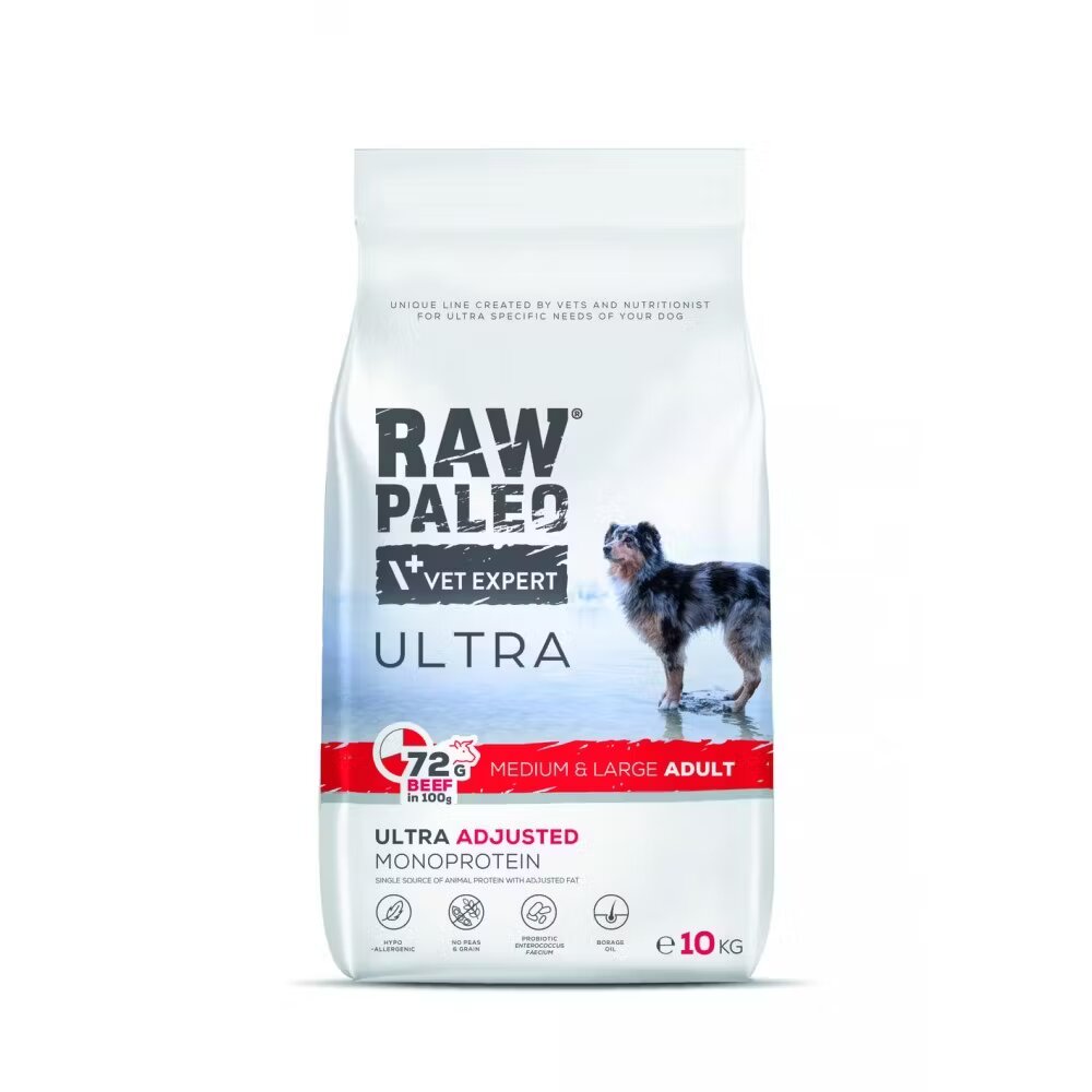 Raw Paleo Ultra Beef Medium & Large Adult 10 kg