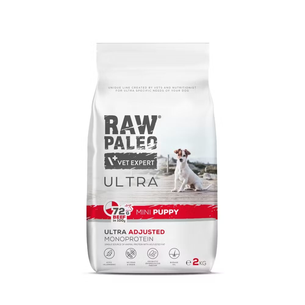 Raw Paleo Ultra Beef Mini Puppy 2 kg