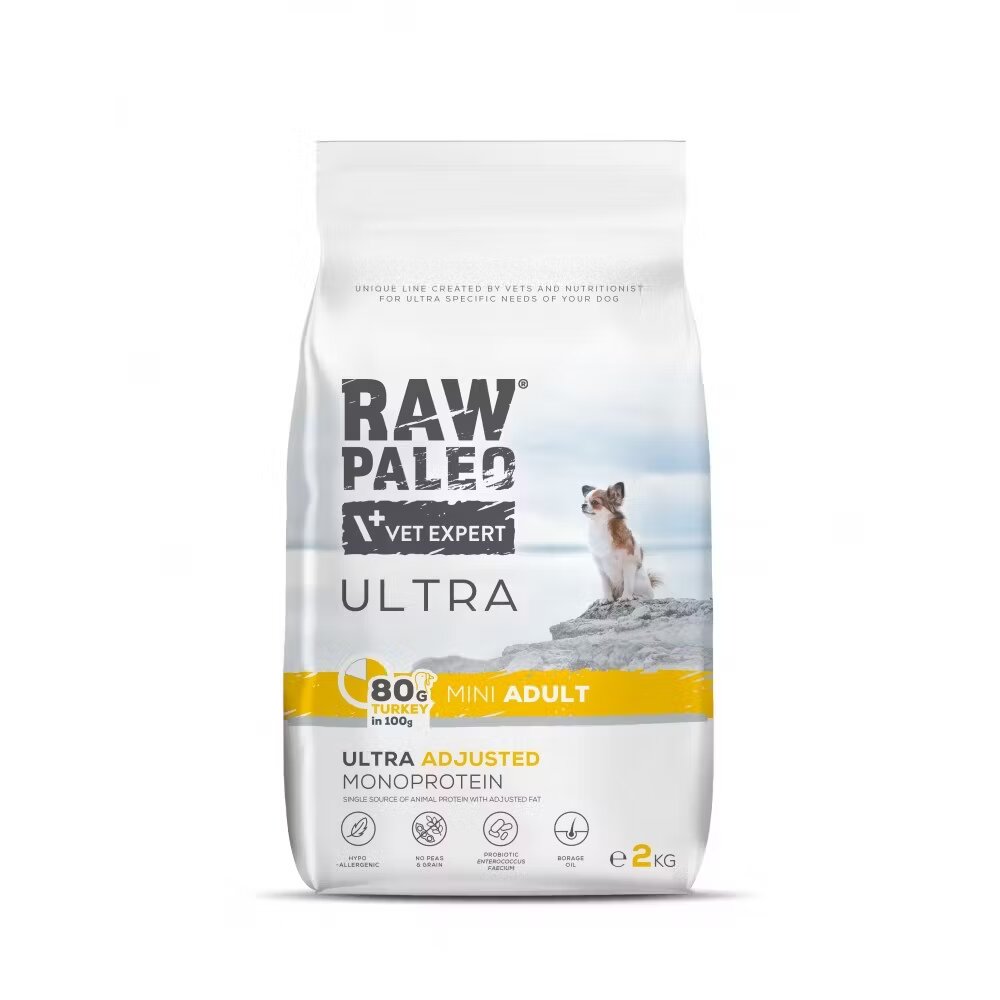Raw Paleo Ultra Turkey Mini Adult 2 kg