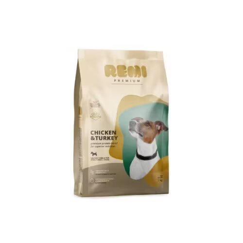 Remi Premium Hrana Uscata Caini Adult Small Breed cu Pui si Curcan 1 kg