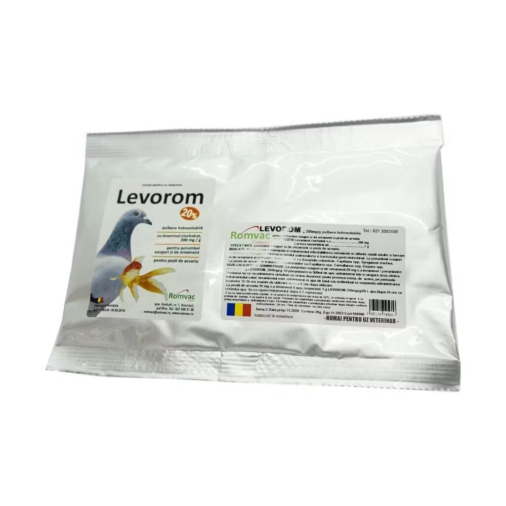 Romvac Levorom 20% Pulbere Orala 100 g