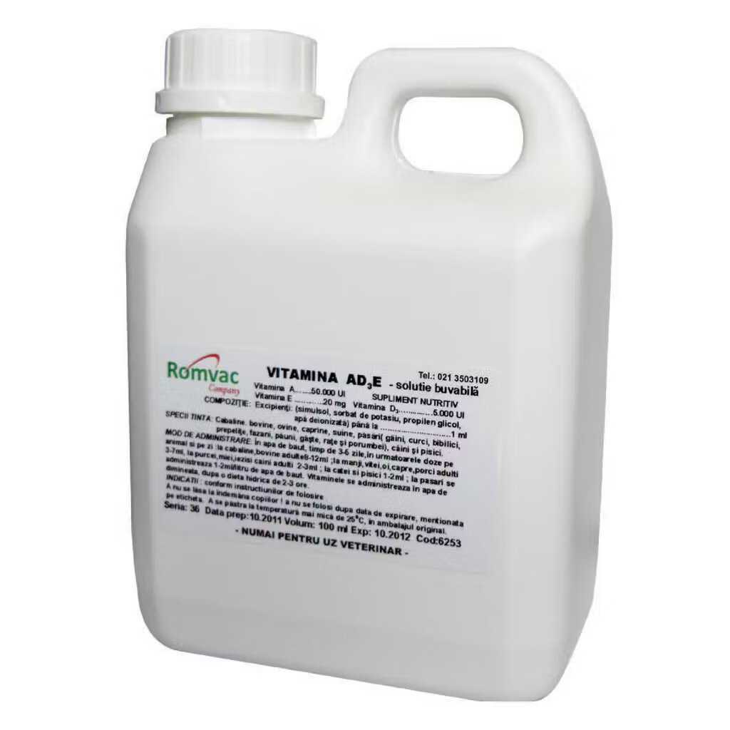 Romvac Vitamina AD3E 1 L
