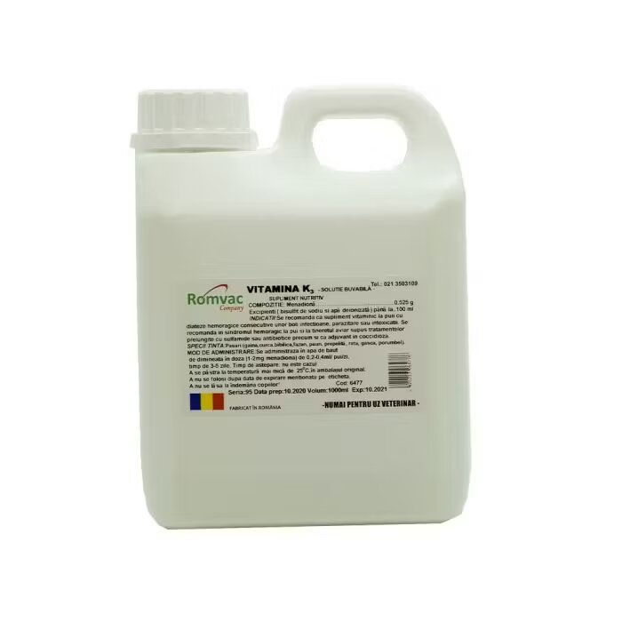 Romvac Vitamina K3 Buvabila 1 L