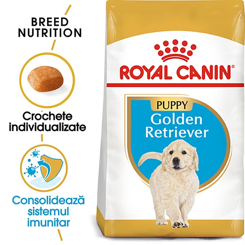Royal Canin Golden Retriever Puppy hrana uscata caine junior 3 kg