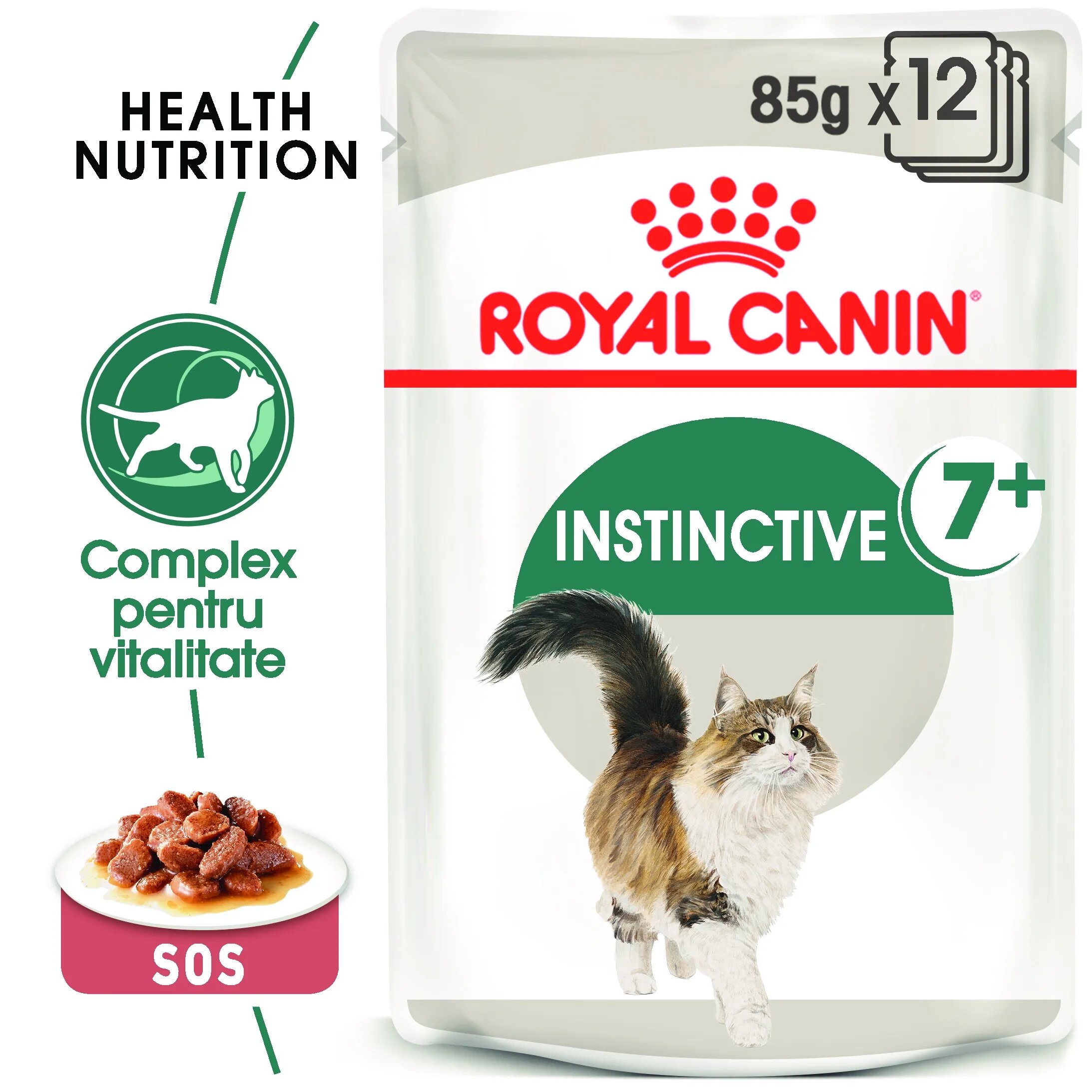 Royal Canin Instinctive 7+ hrana umeda pisica (in sos) 85 g