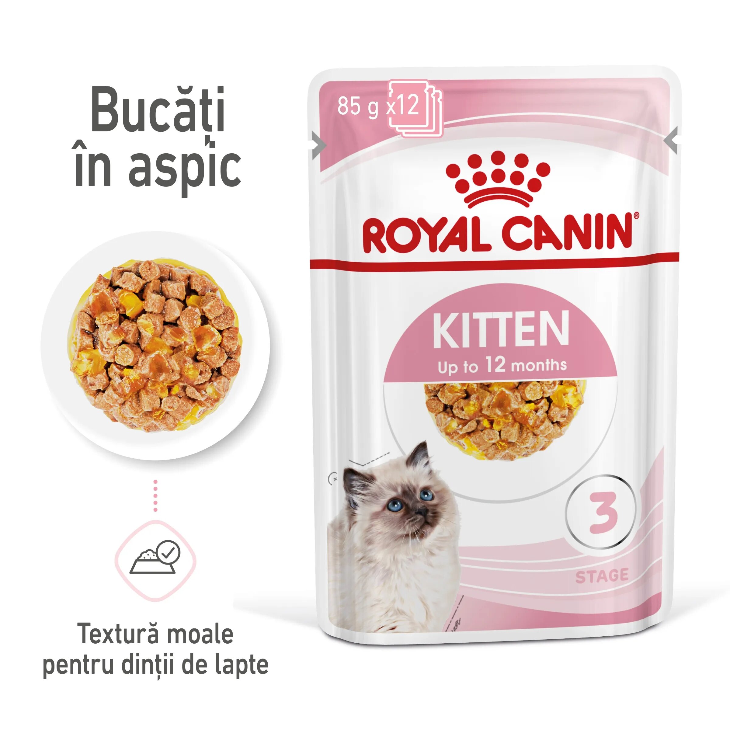 Royal Canin Kitten hrana umeda pisica (aspic) 85 g