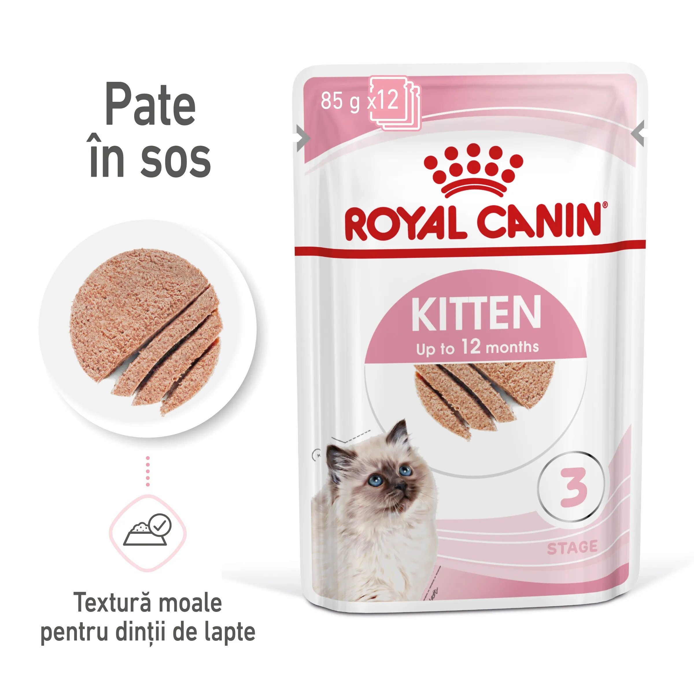Royal Canin Kitten hrana umeda pisica (pate) 12 x 85 g