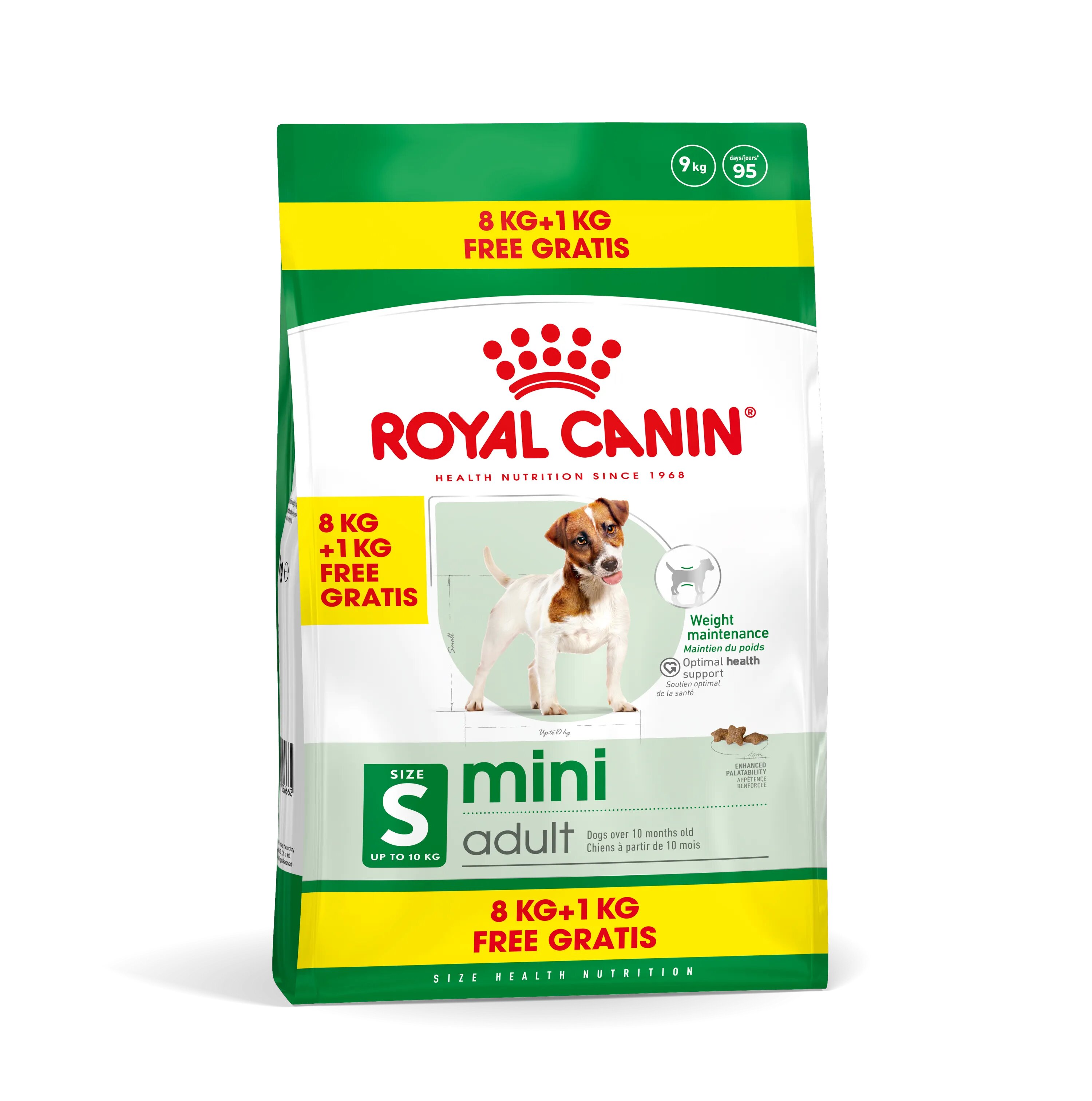 Royal Canin Mini Adult hrana uscata caine 8+1 kg