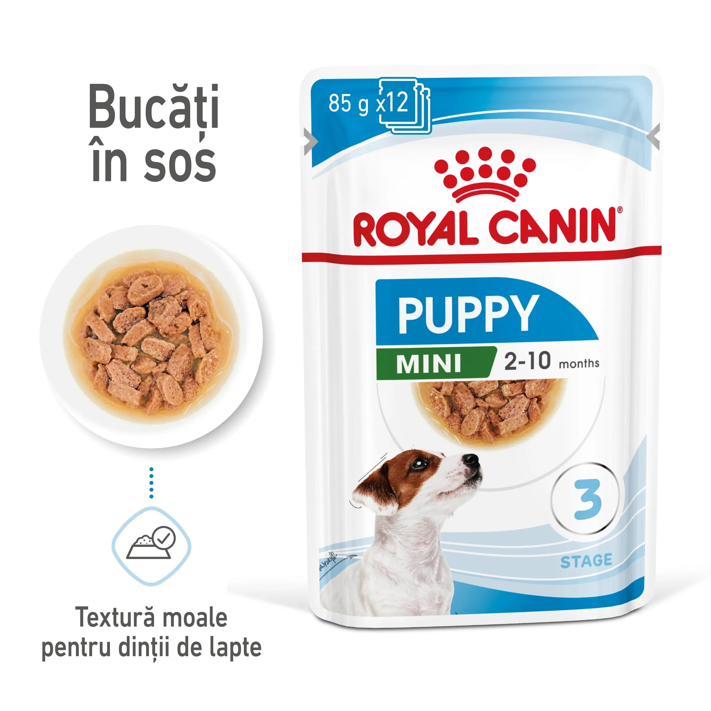 Royal Canin Mini Puppy hrana umeda caine junior (in sos) 85 g