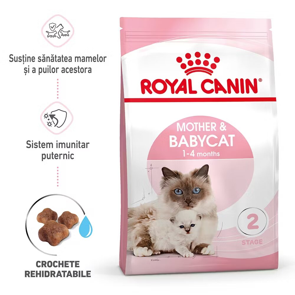 Royal Canin Mother & BabyCat hrana uscata pisica mama si puiul 400 g