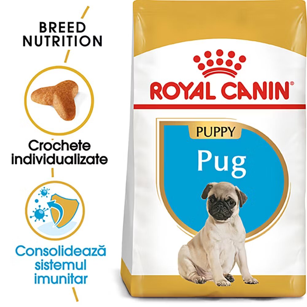 Royal Canin Pug Puppy hrana uscata caine junior 1.5 kg