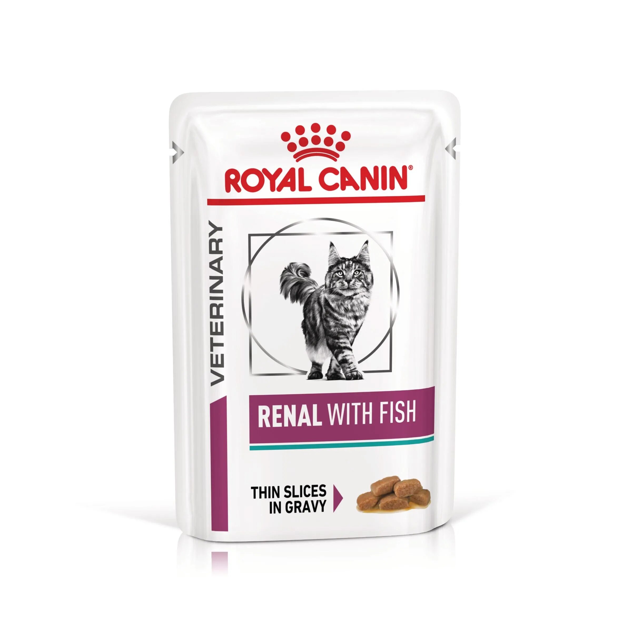 Royal Canin Renal Fish dieta veterinara plic hrana umeda pisici sistem renal 85 g