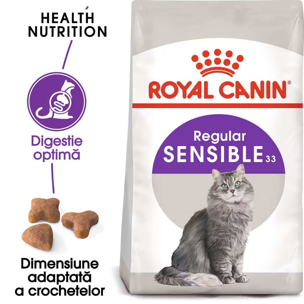 Royal Canin Sensible Adult hrana uscata pisica digestie optima 10 kg