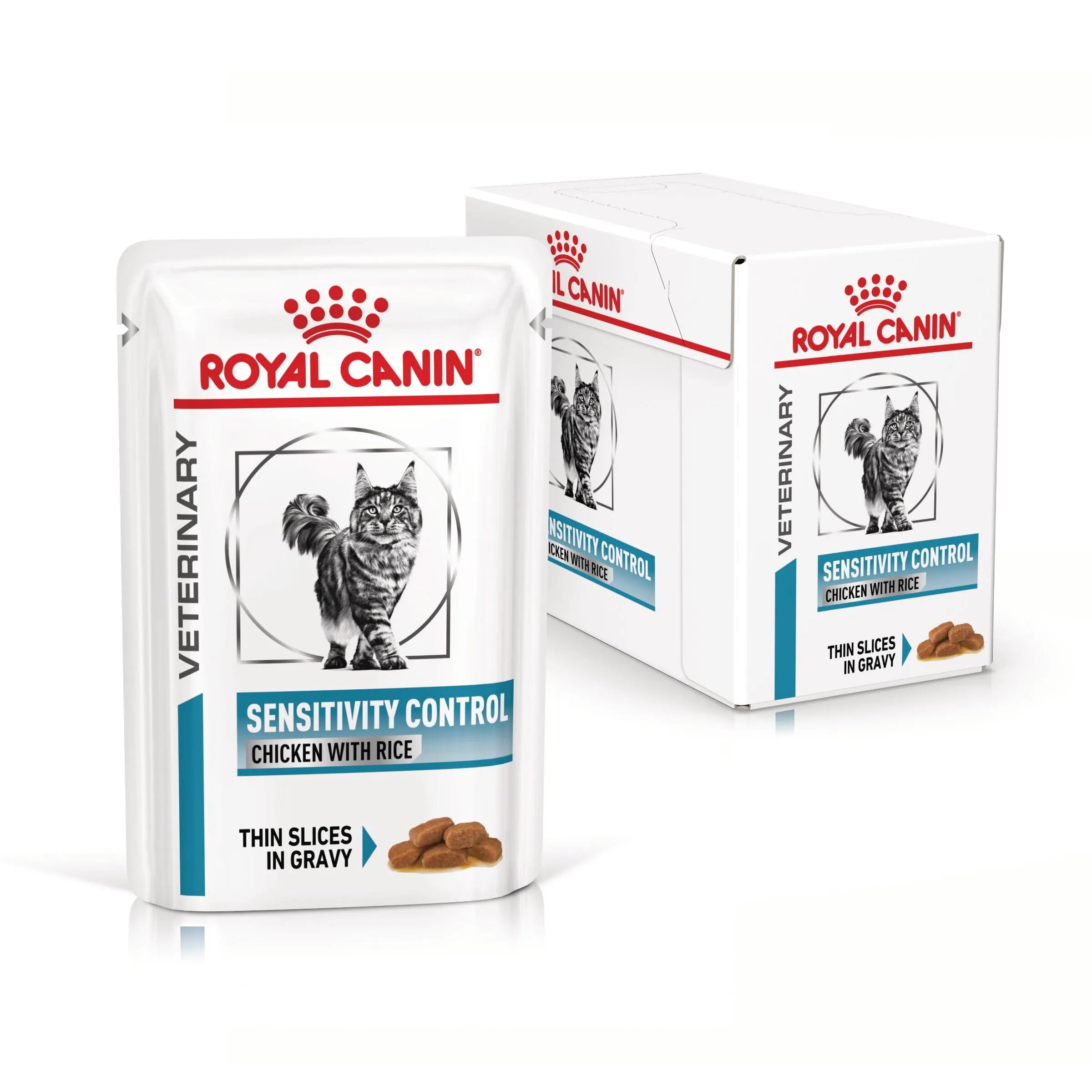 Royal Canin Sensitivity Control dieta veterinara plic hrana umeda pisici afectiuni dermatologice 12x85 g