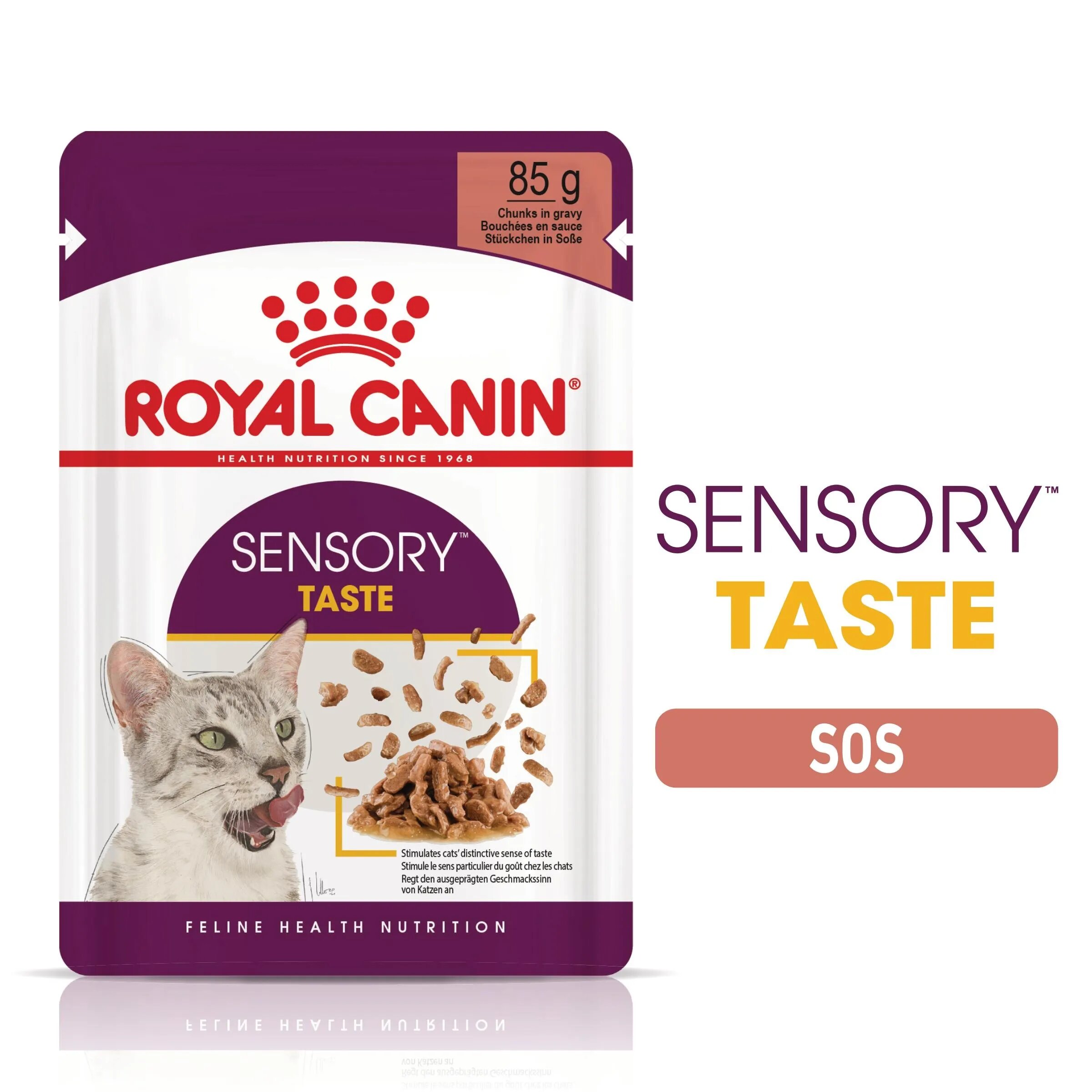 Royal Canin Sensory Taste hrana umeda pisici stimularea gustului (in sos) 12 x 85 g