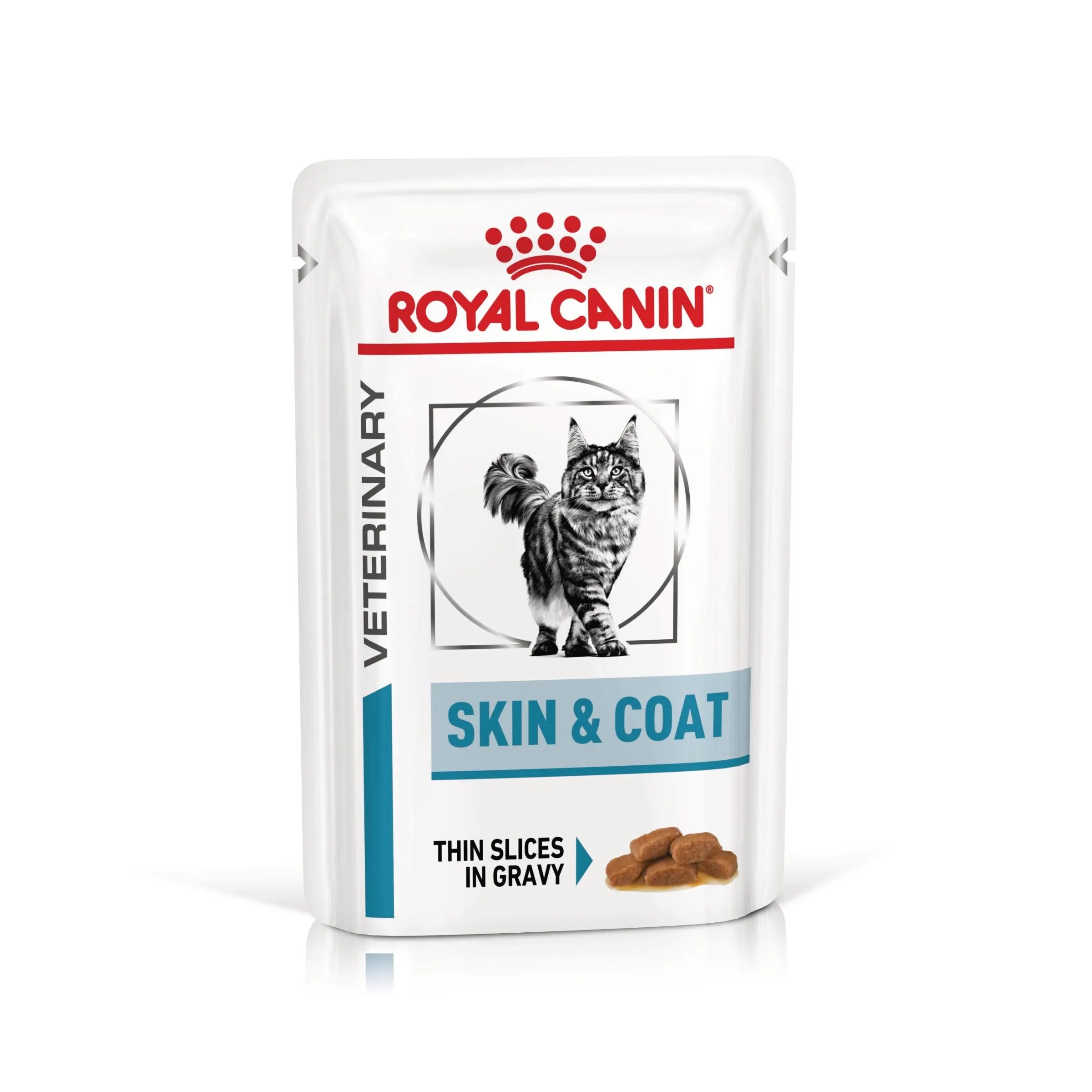 Royal Canin Skin & Coat formula veterinara plic hrana umeda pisici afectiuni dermatologice 85 g