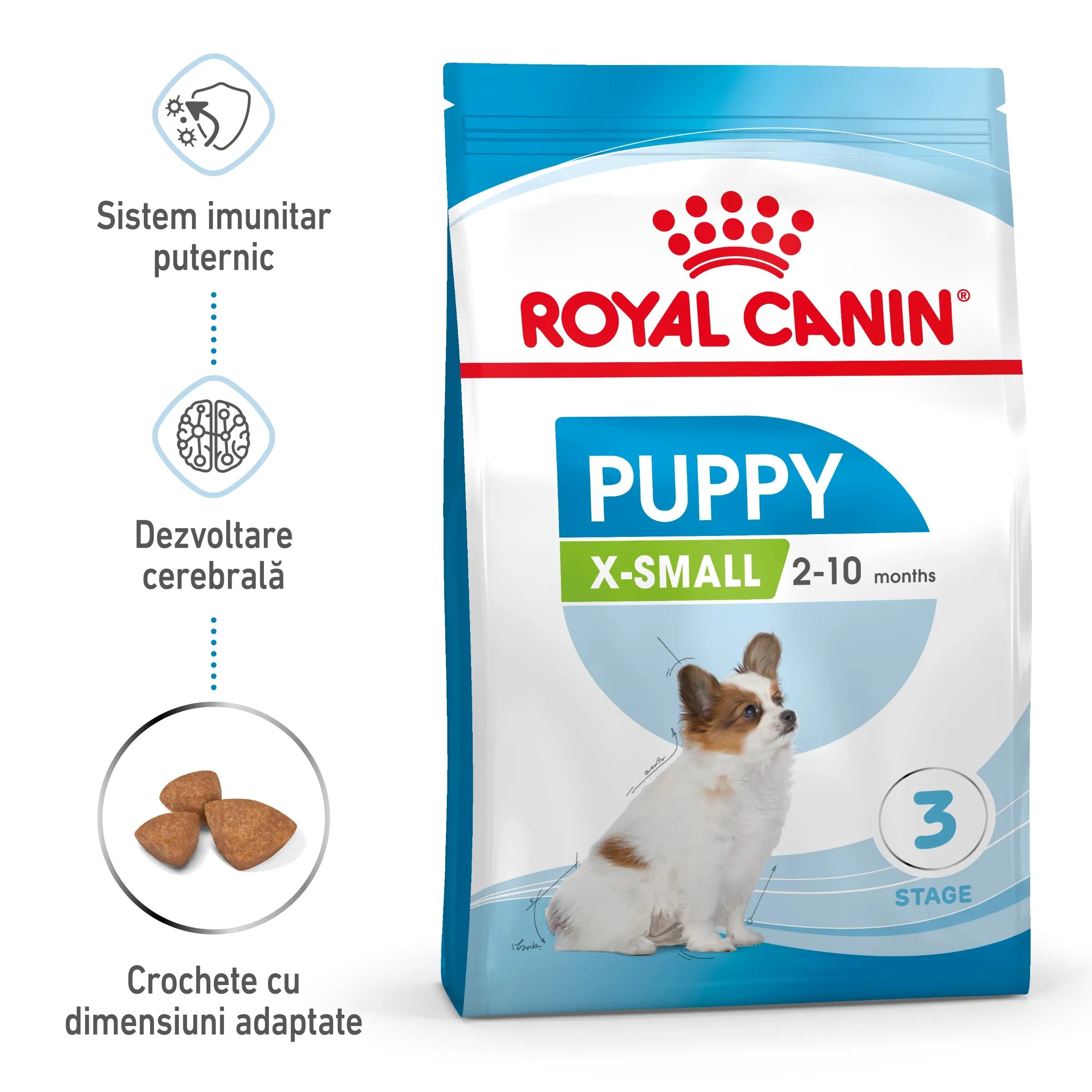 Royal Canin X-Small Puppy hrana uscata caine junior 1.5 kg