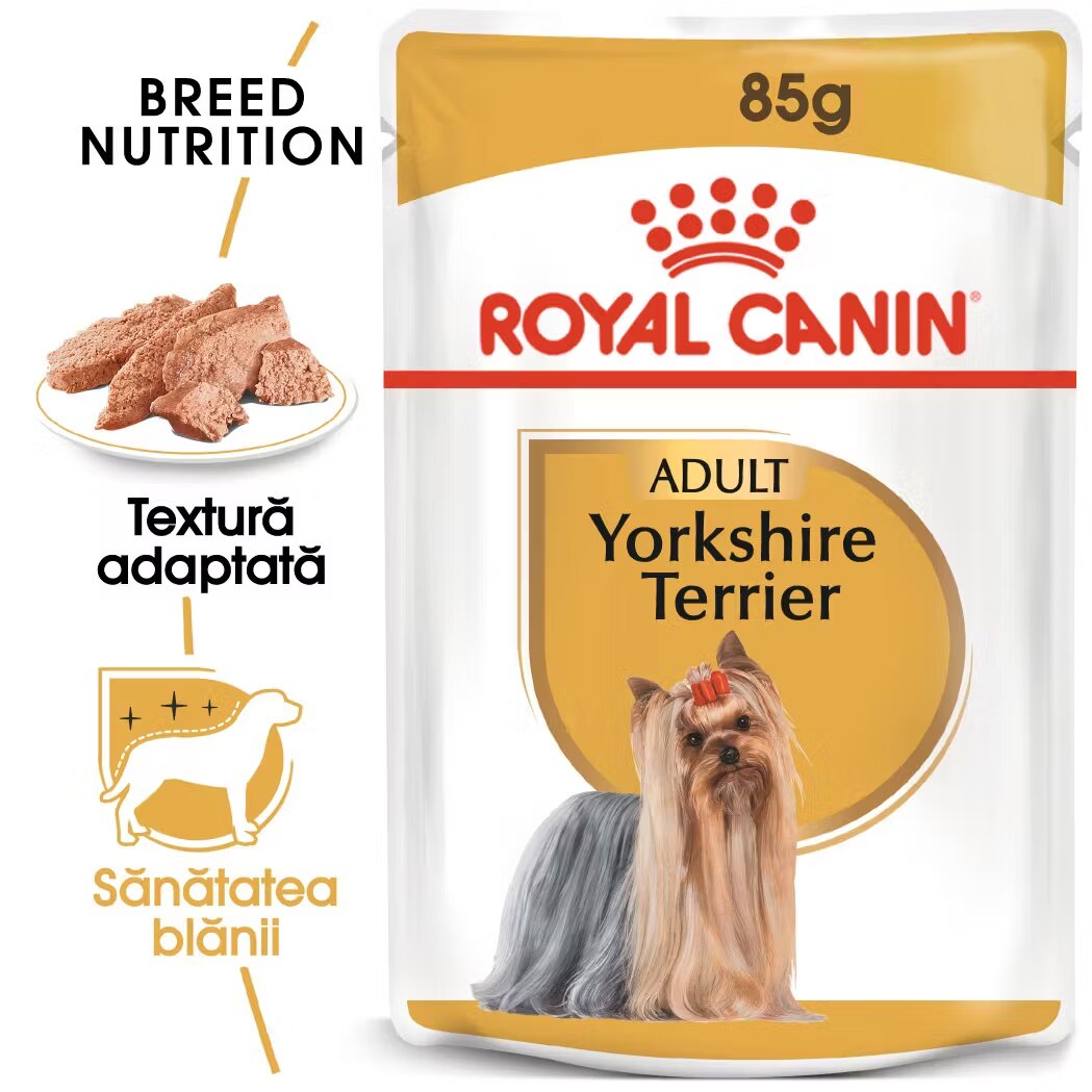Royal Canin Yorkshire Terrier Adult hrana umeda caine (pate) 85 g