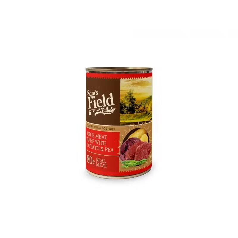 Sam's Field True Meat Beef with Pumpkin & Pea 400 g