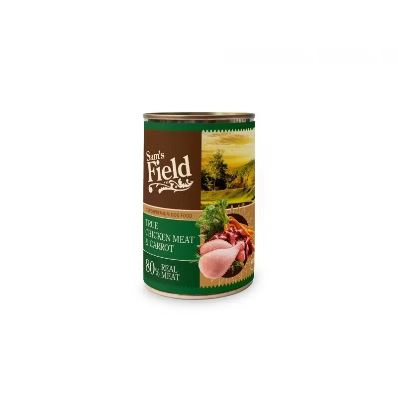 Sam's Field True Meat Chicken & Carrot 400 g