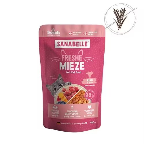 Sanabelle Hrana umeda pisici Vita si Pui 100 g