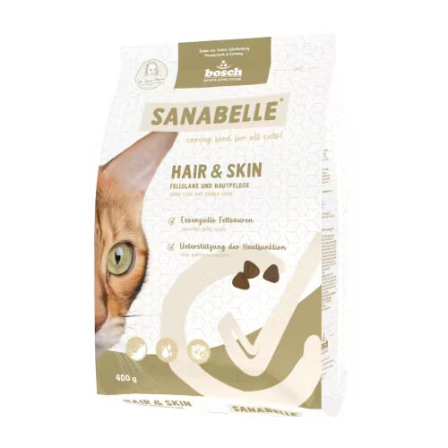 Sanabelle Hrana uscata pisici Hair and Skin 400 g