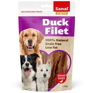 Sanal Dog Duck Fillet Doypack 80 g