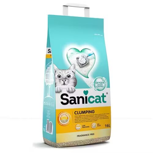 Sanicat Nisip pentru litiera Clumping Marseille 16 L