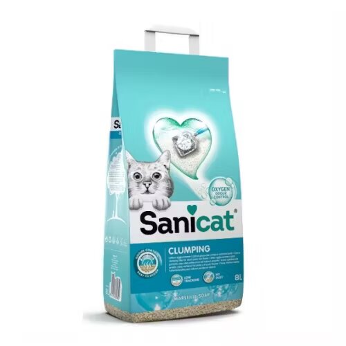 Sanicat Nisip pentru litiera Clumping Marseille 8L